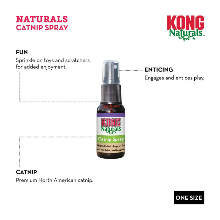 KONG CAT NATURALS CATNIP SPRAY 