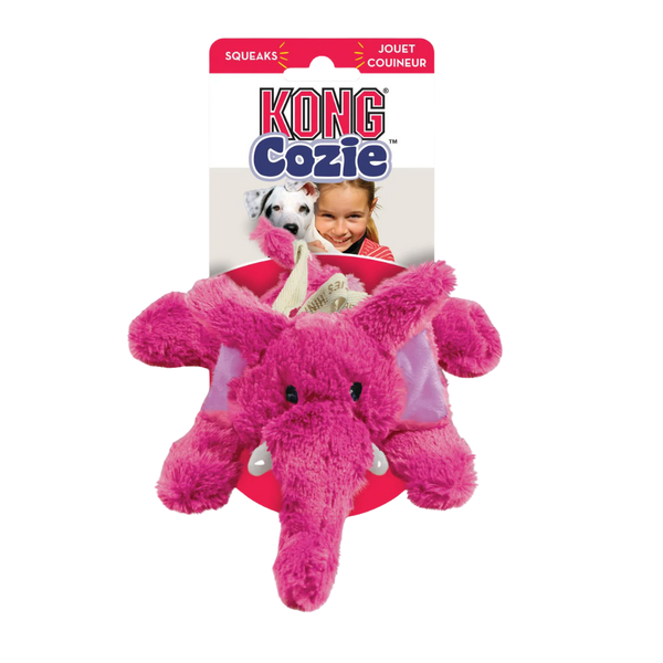 KONG COZIE ELMER ELEPHANT SMALL (ZY32)