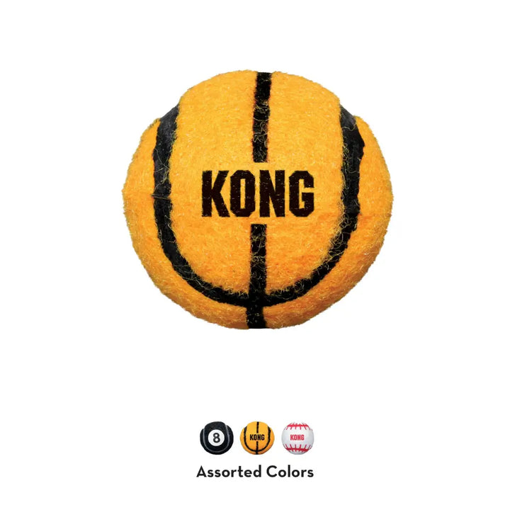 KONG DOG AIRDOG SPORT BALLS ASSORTED 3 PACK