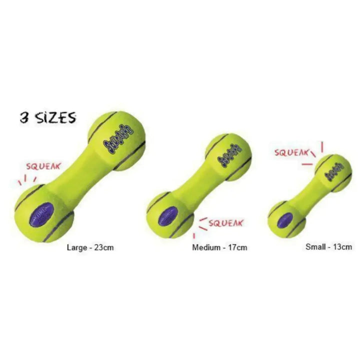 KONG DOG AIRDOG SQUEAKER DUMBBELL LARGE