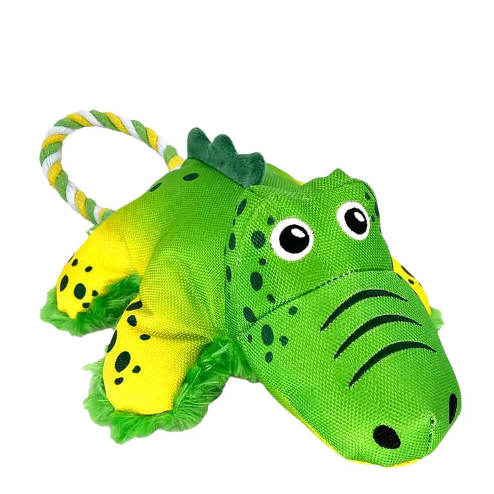 KONG DOG COZIE TUGGZ ALLIGATOR SM/MD