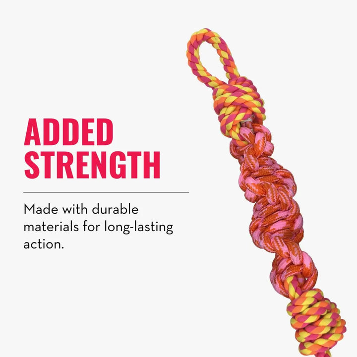 KONG DOG ROPE BUNJI ASSORTED LG