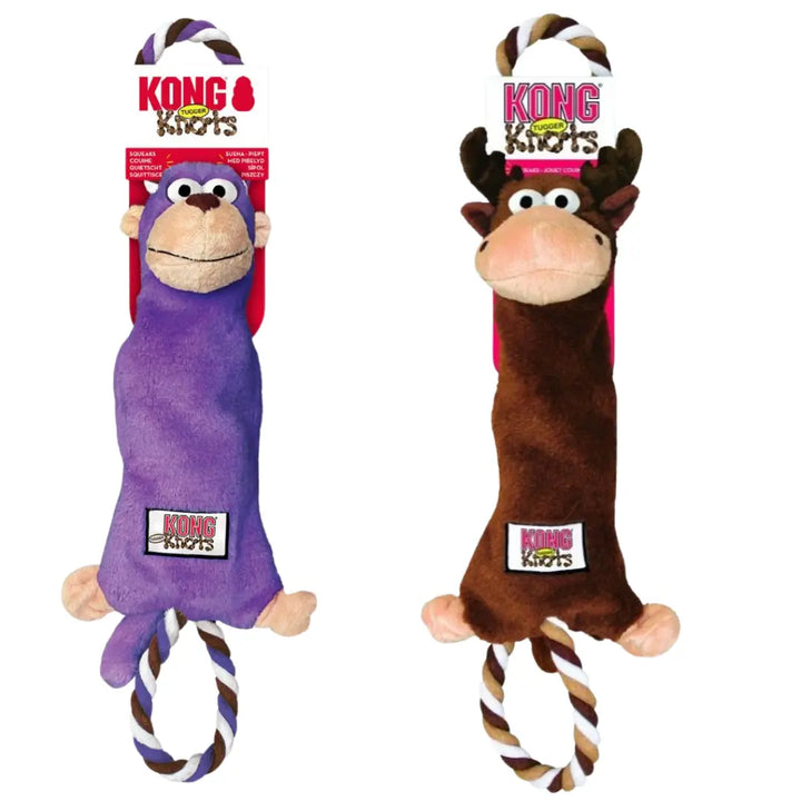 KONG DOG TUGGER KNOT MONKEY 