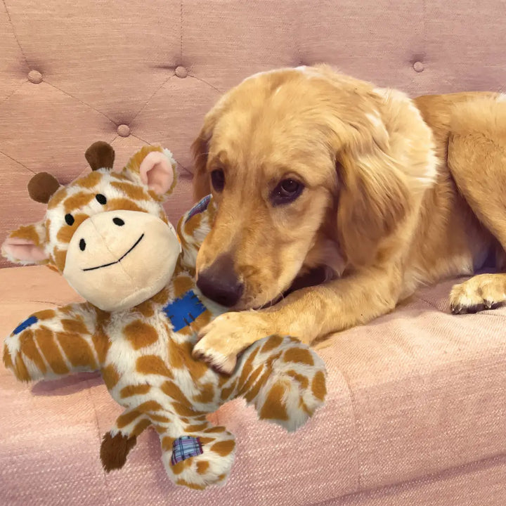 KONG Dog Wubba No Stuff Giraffe Large