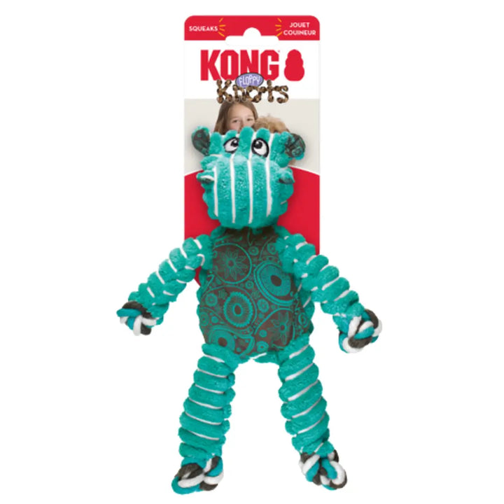 KONG FLOPPY KNOTS HIPPO SM/MED 