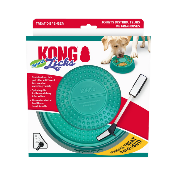 KONG LICKS SPINZ LG