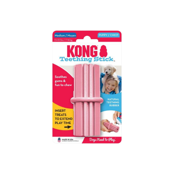 KONG PUPPY TEETHING STICK MEDIUM (KP23)