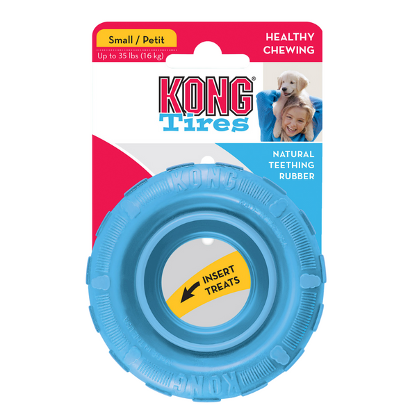 KONG DOG PUPPY TIRES SMALL/MEDIUM (KPT21)