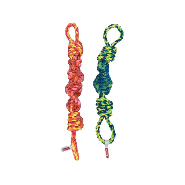 KONG DOG ROPE BUNJI ASSORTED LG (RRB11)