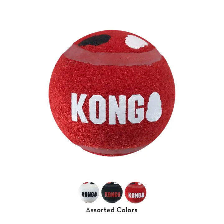 KONG SIGNATURE BALLS 2-PK LG