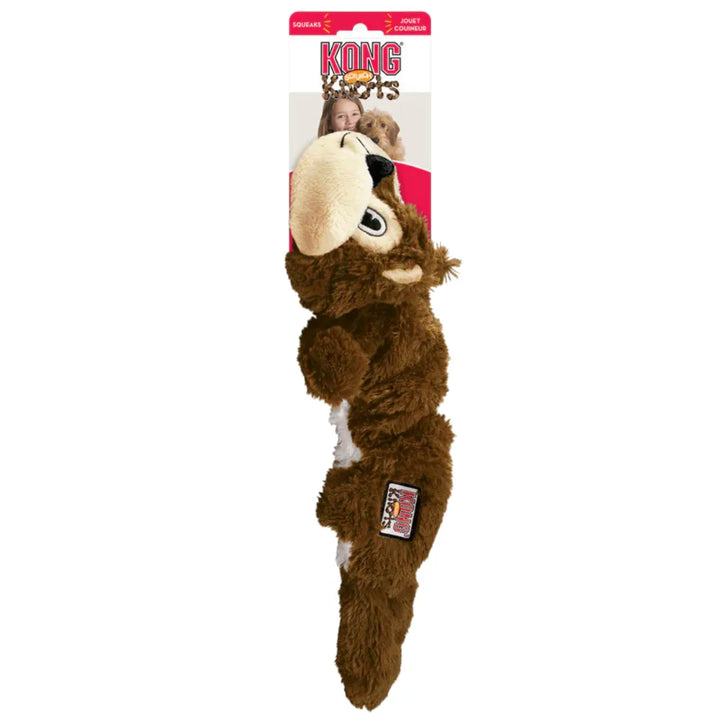 KONG Scrunch Knot Squirrel Large 