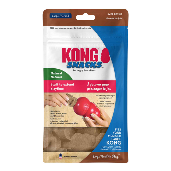 KONG DOG STUFF'N LIVER SNACKS 312G (XP1)