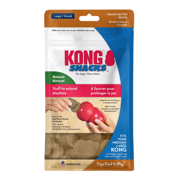 KONG DOG STUFF'N PEANUT BUTTER SNACKS 312G (XR1)