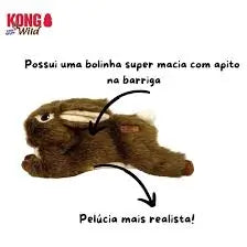 KONG Wild Low Stuff Rabbit Medium size