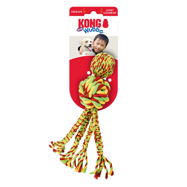 KONG WUBBA WEAVES WITH ROPE SML