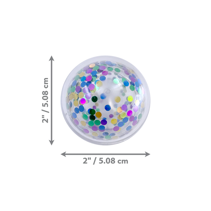 KONG Cat Active Confetti Ball dimensions