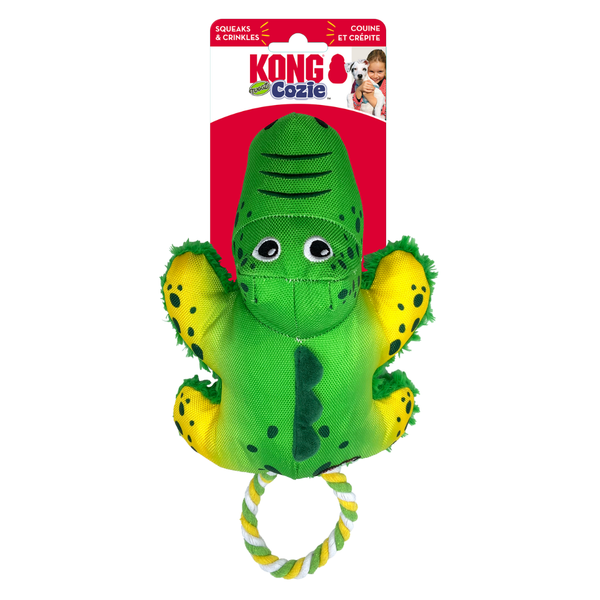 KONG DOG COZIE TUGGZ ALLIGATOR MD/LG (ZYT13)