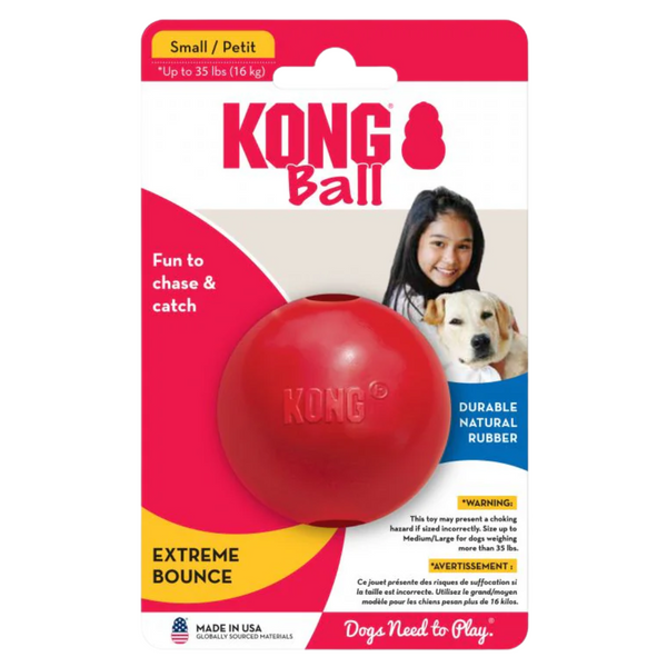 KONG DOG BALL SMALL (KB2)