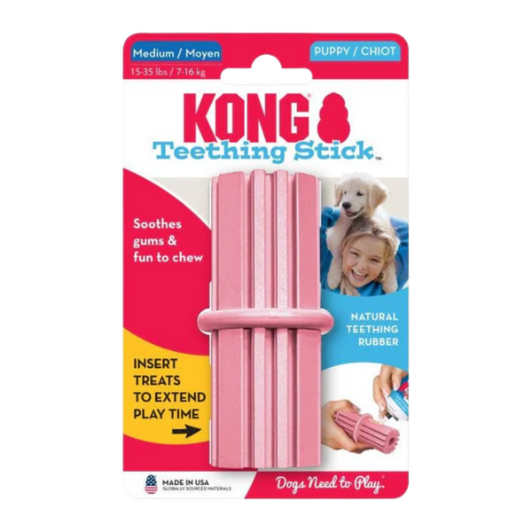 KONG PUPPY TEETHING STICK MEDIUM (KP23)