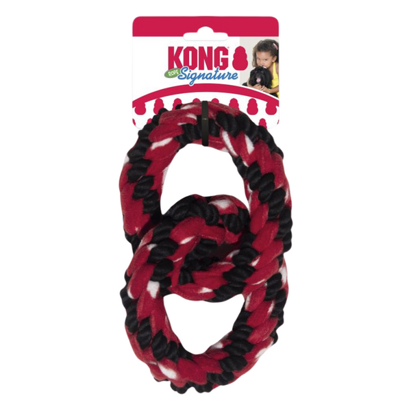 KONG SIGNATURE ROPE DOUBLE RING TUG