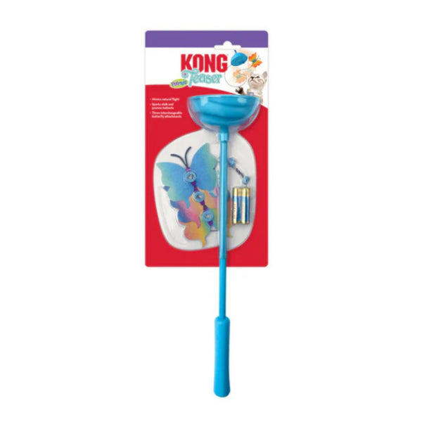 KONG Teaser Purrsuit Butterfly Cat Wand