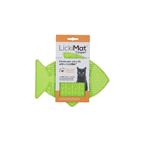 LICKIMAT CAT CASPER GREEN