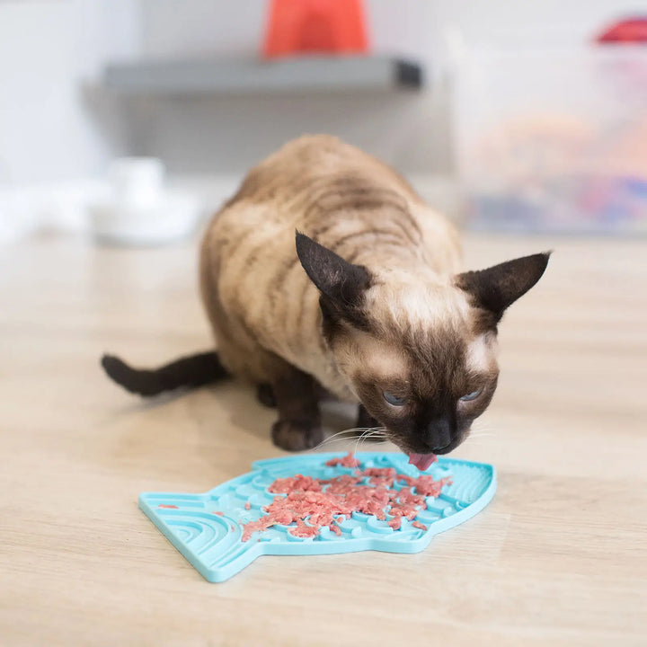Lickimat Cat Felix Turquoise