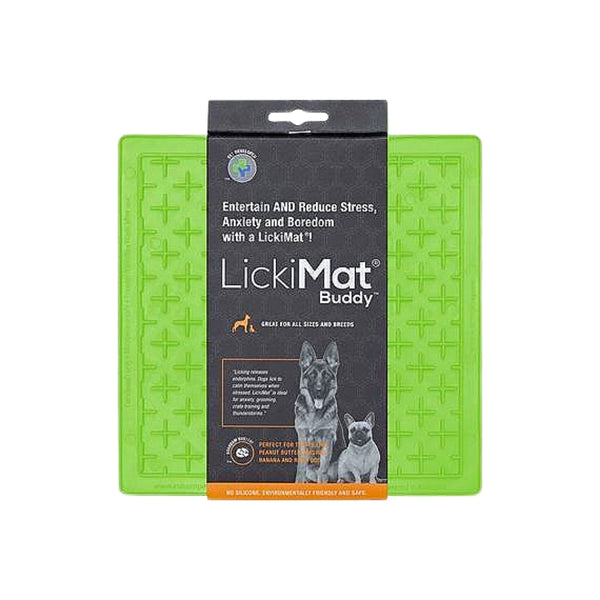 LICKIMAT DOG CLASSIC BUDDY GREEN