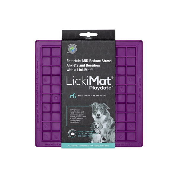 LICKIMAT DOG CLASSIC PLAYDATE PURPLE