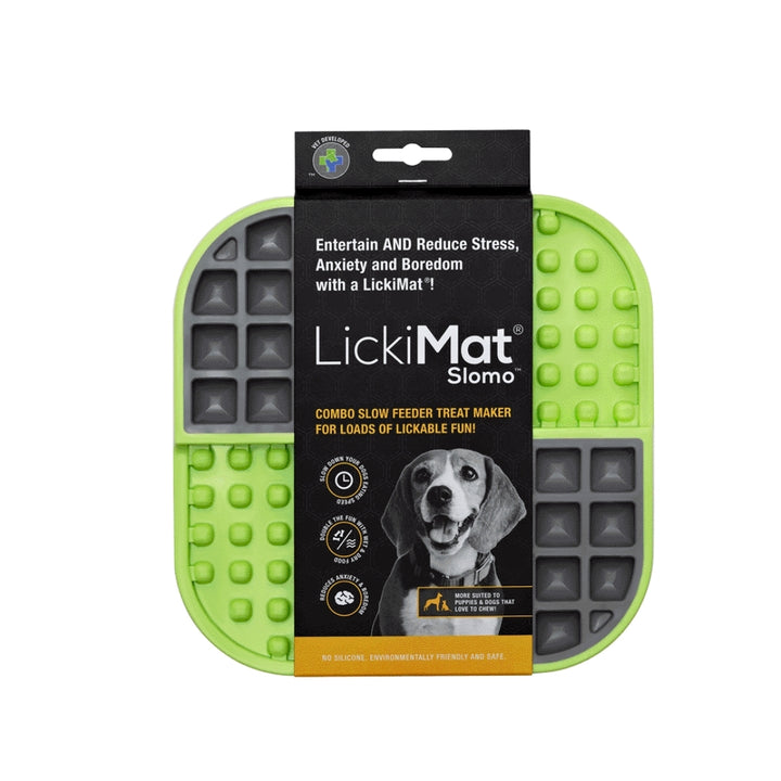 Lickimat Dog Slomo Green