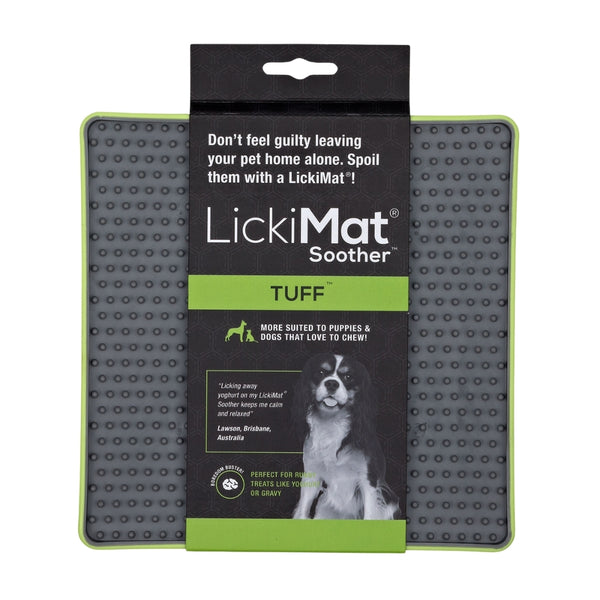 LICKIMAT DOG TUFF SOOTHER GREEN