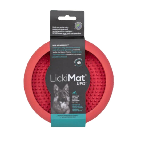 LICKIMAT DOG UFO PINK