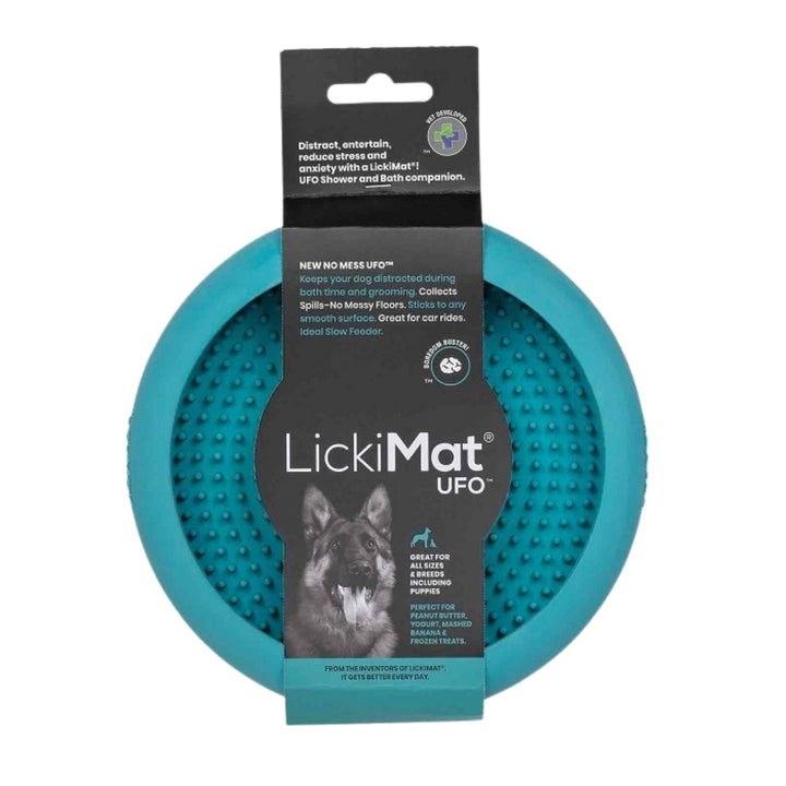Lickimat Dog UFO Turquoise