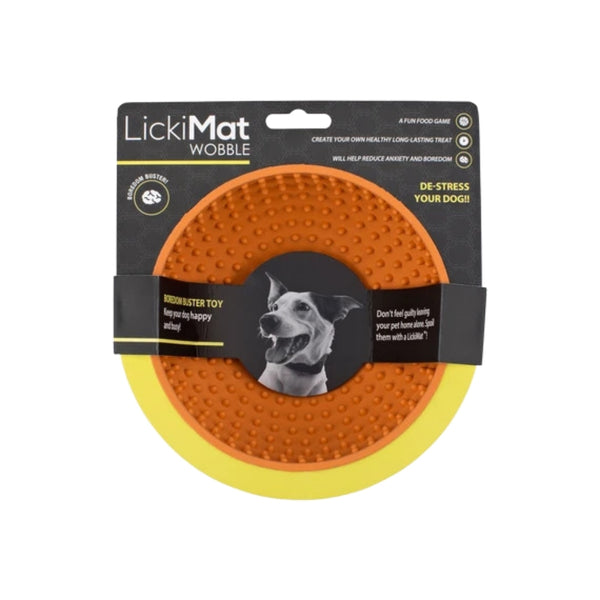 Lickimat Dog Wobble Orange
