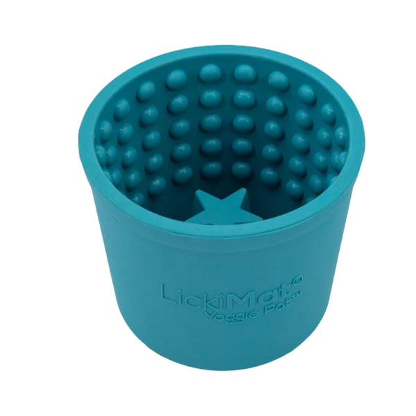 LICKIMAT YOGGIE POT TURQUOISE