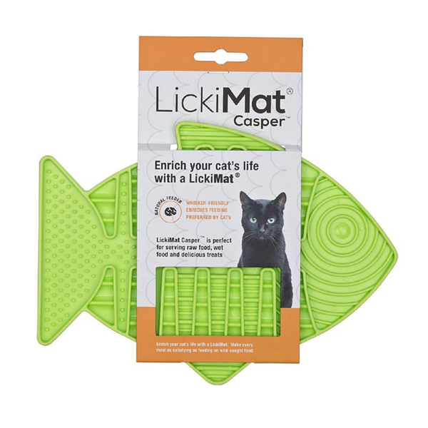 LICKIMAT CAT CASPER GREEN