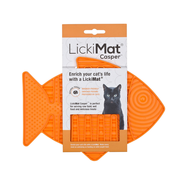 Lickimat Cat Casper Orange