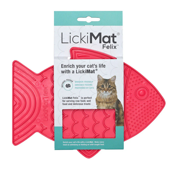 LICKIMAT CAT FELIX PINK