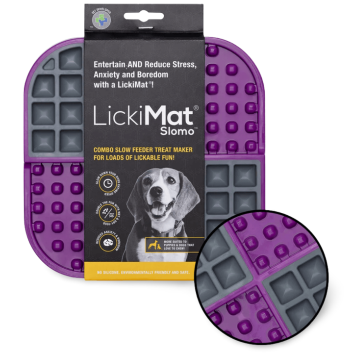 lickimat cat slomo purple combo