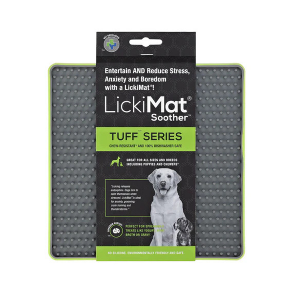 Lickimat Cat Tuff Soother Green
