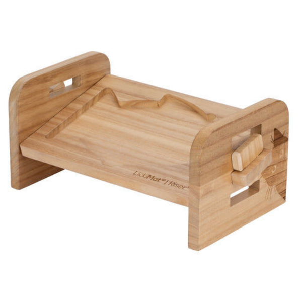 Lickimat Wooden Eco Adjustable Riser - Casper & Felix