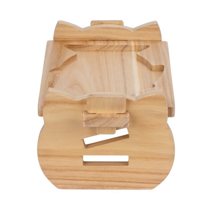 Lickimat Wooden Eco Adjustable Riser (Ears) - Casper & Felix