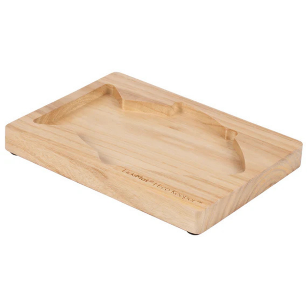 Lickimat Wooden Eco Keeper - Casper & Felix