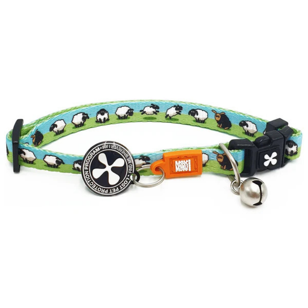 Max & Molly Smart ID Cat Collar - Black Sheep
