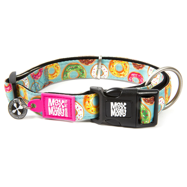 Max & Molly Smart ID Cat Collar - Donuts
