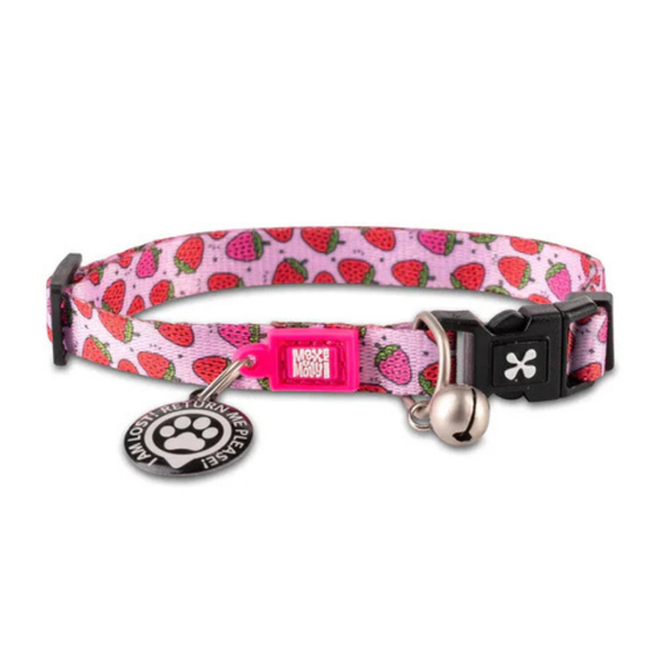 Max & Molly Smart Id Cat Collar - Strawberries
