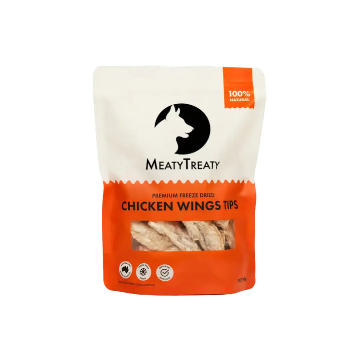 Meaty Treaty Freeze Dried Chicken Wings Tip