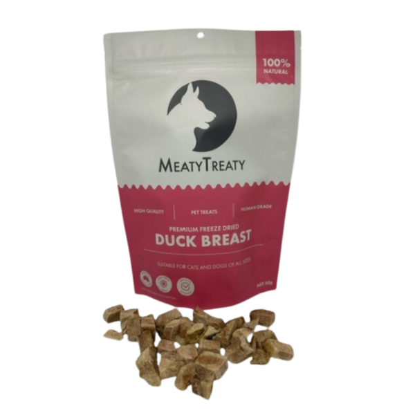 MEATY TREATY FREEZE DRIED DUCK BREAST 50G