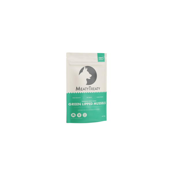 MEATY TREATY FREEZE DRIED GRN LIP MUSSELS DOG & CAT 50G