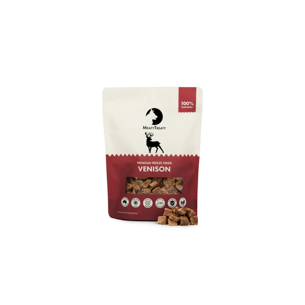 MEATY TREATY FREEZE DRIED VENISON 70G